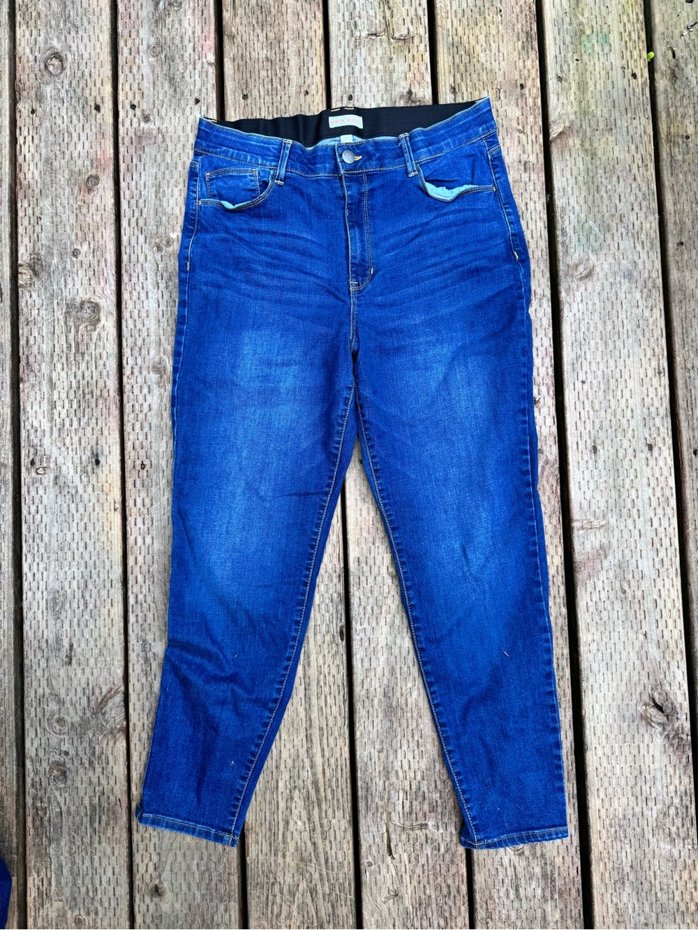 Knox Rose Deep Blue Skinny Jeans